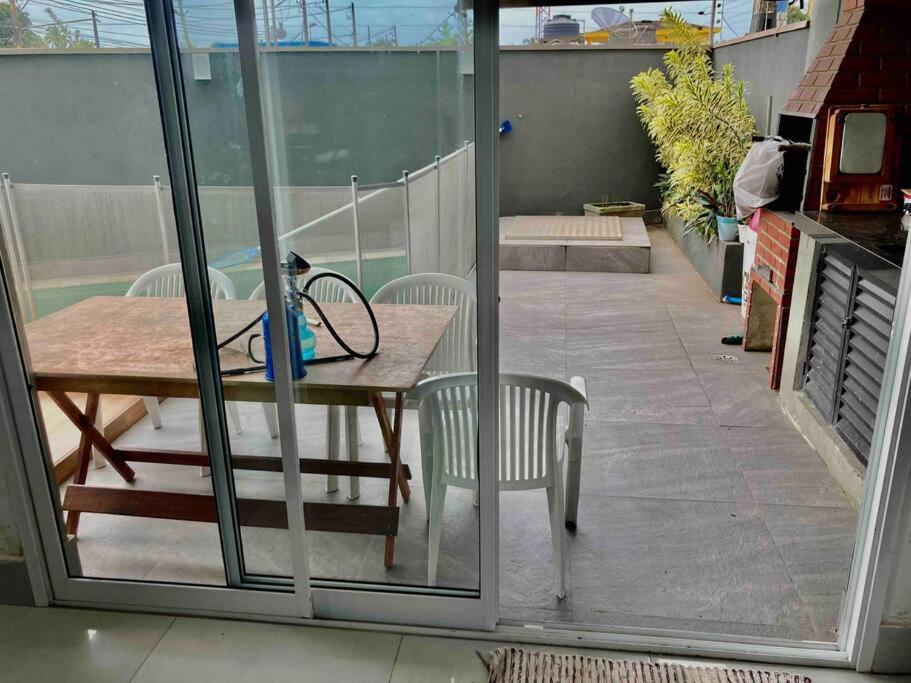 Casa Agradavel Com Piscina Ha 1 Quadra Da Praia. Bertioga Exterior foto