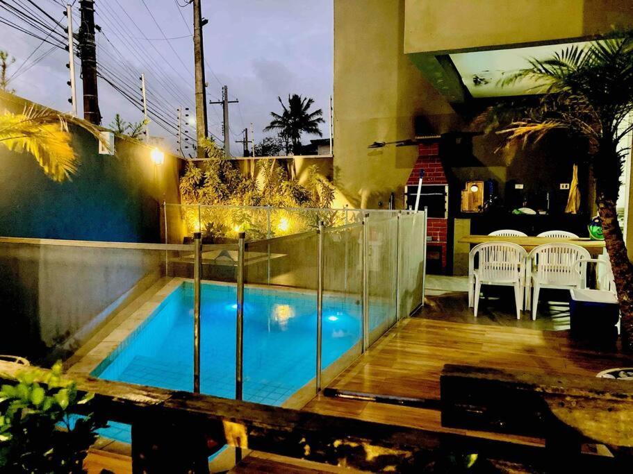 Casa Agradavel Com Piscina Ha 1 Quadra Da Praia. Bertioga Exterior foto